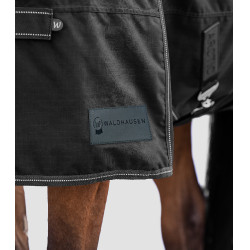 Buiten deken High Neck Waldhausen Arctic 100 g Zwart