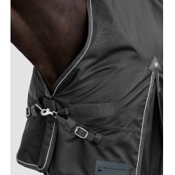 Buitendeken High Neck Waldhausen Scandic 200 g Zwart