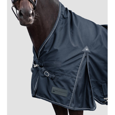 Buitendeken High Neck Waldhausen Scandic 200 g Nachtblauw