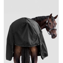 Nordic fleece buitendeken van Waldhausen Zwart