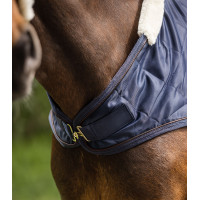 Waldhausen Exclusive 50 g stapdeken Nachtblauw