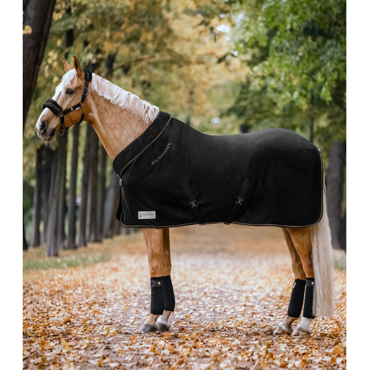 Waldhausen fleece deken Modern Rosé