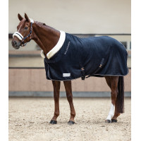 Waldhausen fleece deken Modern Rosé Zwart / goud