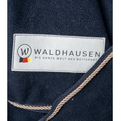 Waldhausen fleece deken Modern Rosé Nachtblauw / roségoud Waldhausen fleece deken Modern Rosé Nachtblauw / roségoud