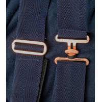 Waldhausen fleece deken Modern Rosé Zwart / goud