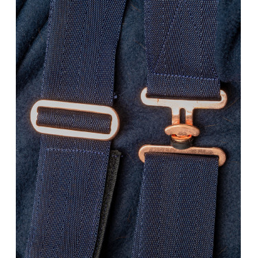 Waldhausen fleece deken Modern Rosé Nachtblauw / roségoud Waldhausen fleece deken Modern Rosé Nachtblauw / roségoud