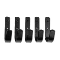 Haken voor lederen hoofdstellen Waldhausen Zwart Haken voor lederen hoofdstellen Waldhausen Zwart