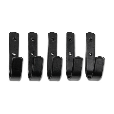 Haken voor lederen hoofdstellen Waldhausen Zwart