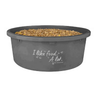 XL-voederbak met deksel Waldhausen Grijs