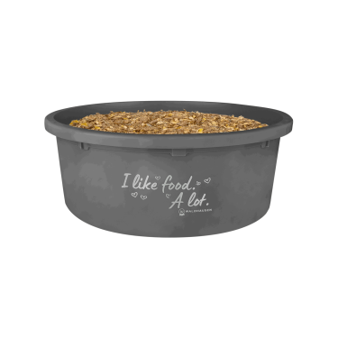 XL-voederbak met deksel Waldhausen Grijs