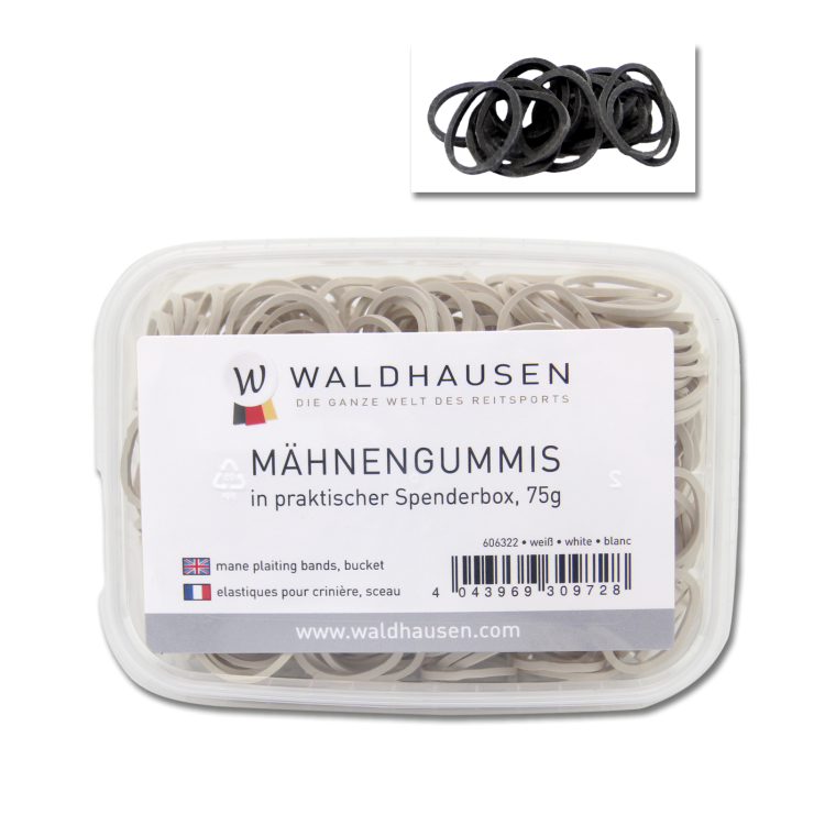 Manenelastiekjes Waldhausen met dispenserdoosje