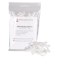 Waldhausen extra brede manenelastiekjes Wit