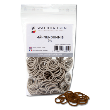 Waldhausen elastiekjes voor manen klein zakje 50 g