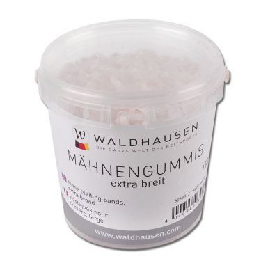 Waldhausen extra brede elastieken in emmer Wit