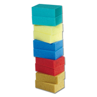 Multifunctionele spons Waldhausen Multicolor