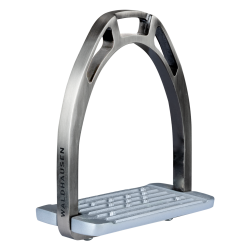 Waldhausen stijgbeugels van aluminium Grijs