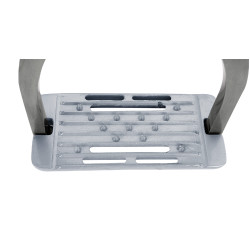 Waldhausen stijgbeugels van aluminium Grijs