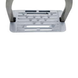 Waldhausen stijgbeugels van aluminium Grijs