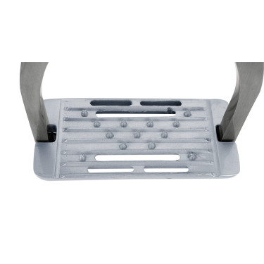 Waldhausen stijgbeugels van aluminium Grijs