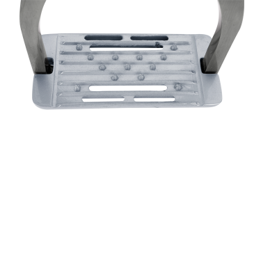 Waldhausen stijgbeugels van aluminium Grijs