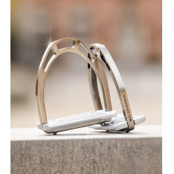 Waldhausen stijgbeugels van aluminium Grijs