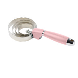 Waldhausen metalen rosborstel rond met gelhandvat Linnea roos Roze Waldhausen metalen rosborstel rond met gelhandvat Linnea roos Roze
