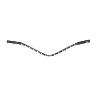 Frontal Glam noir X-Line Waldhausen Zwart / zwart / wit / grijs