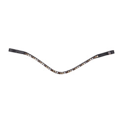 Frontal Glam noir X-Line Waldhausen Zwart / bruin / goud / beige / zilver