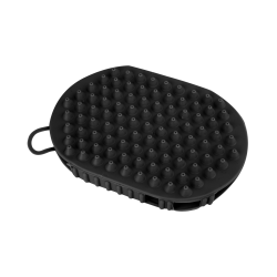 Gant de massage et pansage Waldhausen Mat zwart