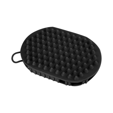 Gant de massage et pansage Waldhausen Mat zwart