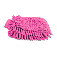 Gant microfibres de pansage Waldhausen Roze