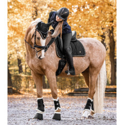 Guêtres de dressage Waldhausen Comfort Zwart / natuur