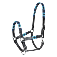 Licol en cuir Waldhausen Polo Zwart