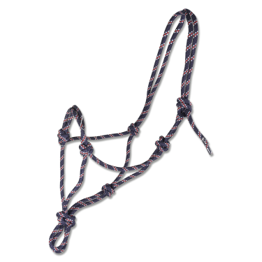 Licol Waldhausen à noeuds Blauw / wit / rood