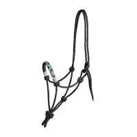 Licol Waldhausen à noeuds Pearls Zwart