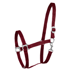 Licol Waldhausen Perlon Bordeaux