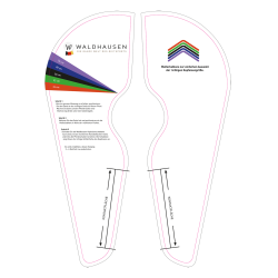 Mesure d'arcade selles Waldhausen