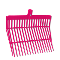 Tête de fourche à crottin Waldhausen plastique Roze
