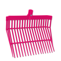 Tête de fourche à crottin Waldhausen plastique Roze