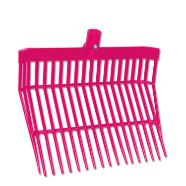 Tête de fourche à crottin Waldhausen plastique Roze