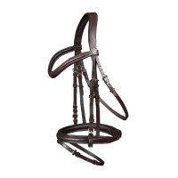 Standaard hoofdstel London Waldhausen X-Line Bruin