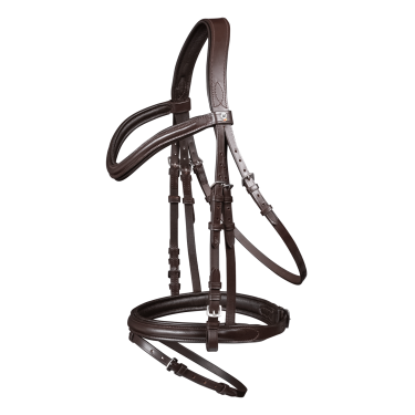 Standaard hoofdstel London Waldhausen X-Line Bruin