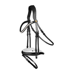 Hoofdstel Timeless Waldhausen S-Line Zwart / wit Hoofdstel Timeless Waldhausen S-Line Zwart / wit