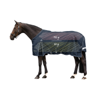 Couverture d'extérieur Waldhausen Scandic Multi-Layer 150 g / 50 g Zwart