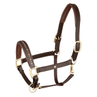 Lederen halster Waldhausen Crystal X-Line Zwart / grijs Lederen halster Waldhausen Crystal X-Line Zwart / grijs