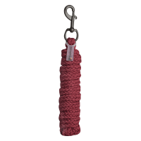 Aanbindlijn Waldhausen Gloomy standaard musketon Bordeaux