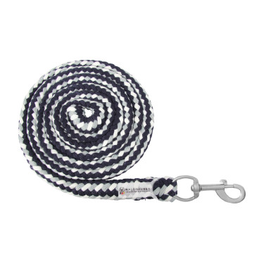 Longe van halster Waldhausen Plus met musketon Donkerblauw / grijs