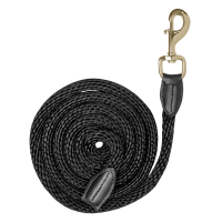 Longe van Waldhausen Exclusive met musketon Zwart