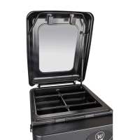 Rolkoffer Waldhausen voor zadels Zwart Rolkoffer Waldhausen voor zadels Zwart