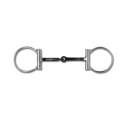 D-trens met ringen D Waldhausen Snaffle Bit